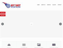 Tablet Screenshot of hotshotcharleston.com